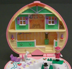 Heidi Alpine Chalet, 1989 Vintage Polly Pocket