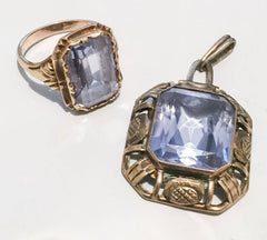 NOW SOLD Aquamarine Ring 14K Gold, Edwardian Vintage Fine Jewelry