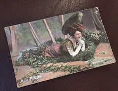 NOW SOLD British Beauty Postcard, Vintage Paper Ephemera