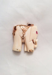 NOW SOLD Elephant Pendant, 14K Gold Pendant, Repair Vintage Fine Jewelry