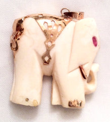 NOW SOLD Elephant Pendant, 14K Gold Pendant, Repair Vintage Fine Jewelry