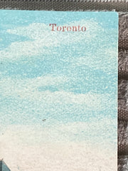 Toronto Antique Postcard, City Hall, Topography Cityscape, Milton Post Card Publisher 1910s