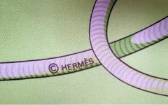 NOW SOLD Hermès Silk Scarf, Mustangs, Robert Dallet