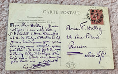 Breton Girls French Vintage Postcard, Quimper